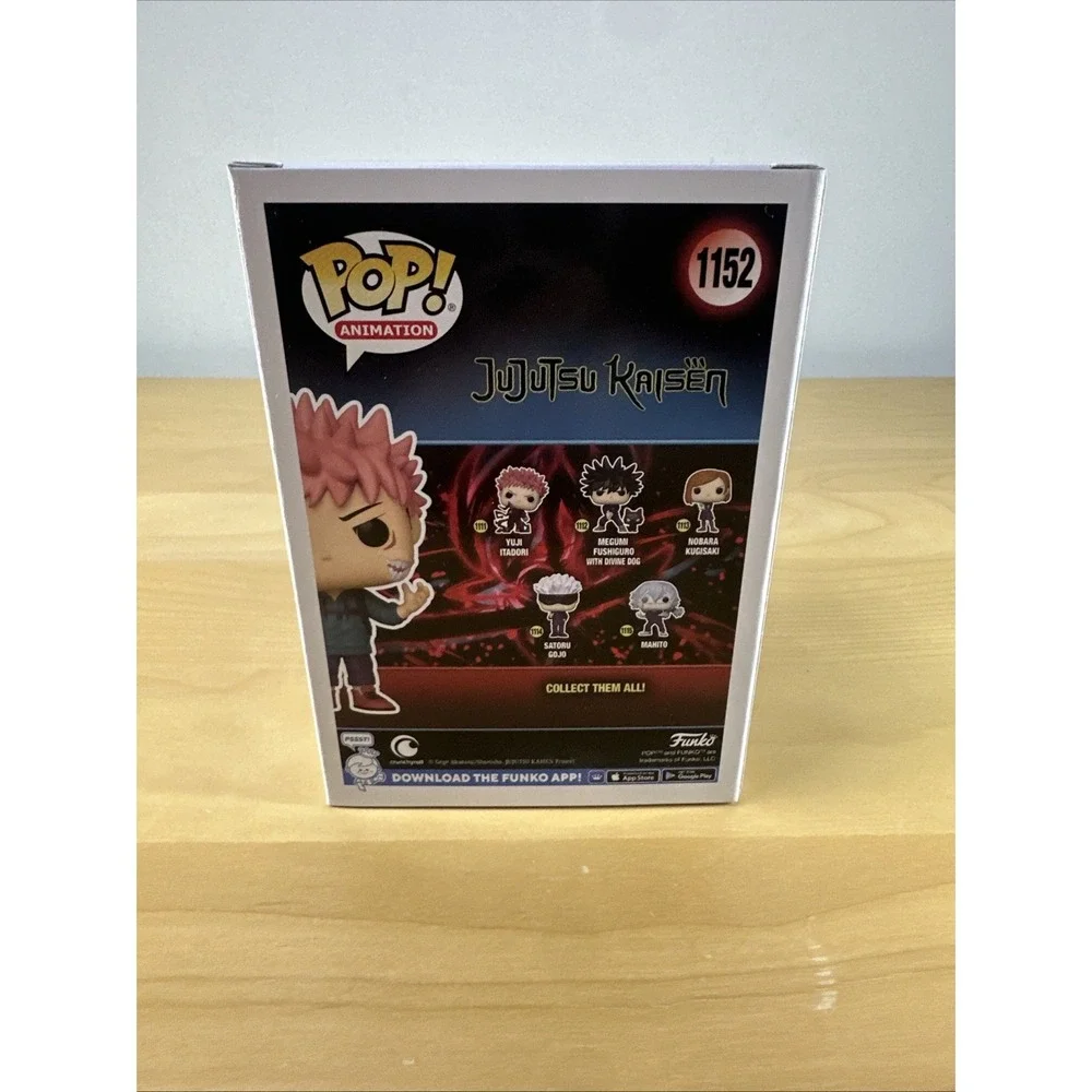 Funko Pop 1152 Yuji Itadori With Sukuna Mouth 2022 Hot Topic Expo JJK Exclusive